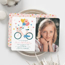 Search for pink bike invitations Girl