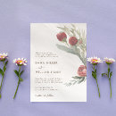 Search for red and white wedding invitations Rose