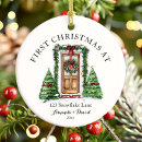 Search for year christmas tree decorations Family name and year