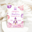 Search for sun and moon birthday invitations Rocket ship