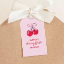 Search for ribbon gift tags Pink and red