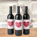 Search for valentines day wine labels Red