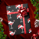 Search for cocktail wrapping paper Festive