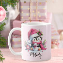 Search for pink penguin mugs Winter