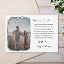 Search for black and white welcome cards Elegant