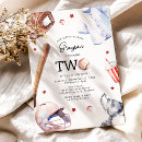 Search for baseball 2nd birthday invitations Little slugger