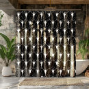 Search for retro black and white shower curtains Geometric