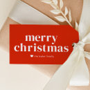 Search for red heart gift tags Merry christmas