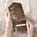 Search for rsvp wedding invitations Eucalyptus