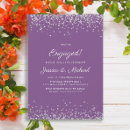 Search for elegant silver engagement party invitations Getting married
