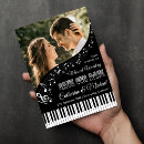 Search for piano save the dates Musical notes