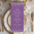 Search for purple and silver menus Sparkle