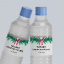 Search for christmas water bottle labels Winter