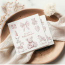 Search for chinoiserie napkins Pink and white