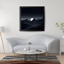Search for white mountains posters Moon