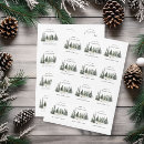 Search for woodland square stickers Script typography