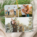 Search for three of christmas tree decorations Photo collage