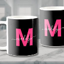 Search for black letters mugs For her