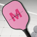 Search for monogrammed pickleball paddles Create your own