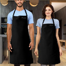 Search for anniversary aprons Black and white