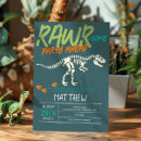 Search for dinosaur birthday invitations Boy