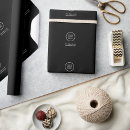Search for ornate wrapping paper Black