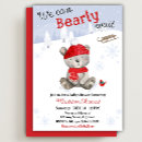 Search for holiday baby boy shower invitations Red