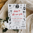 Search for eve christmas invitations New year party