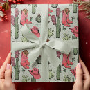 Search for western christmas wrapping paper Country