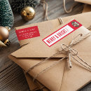 Search for greeting return address labels Xmas