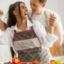 Search for red and green aprons Traditional