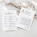 Search for welcome bag note weddings Order of events