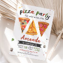 Search for adult pizza party invitations Slice of fun