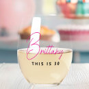 Search for pink barware Thirty