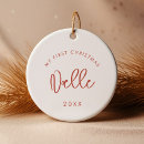 Search for terracotta christmas tree decorations Modern minimalist