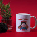 Search for dear santa mugs Holiday humour