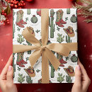 Search for cowboy christmas wrapping paper Xmas