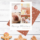 Search for gingerbread christmas cards Photo collage