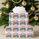 Search for christmas hippie wrapping paper Retro