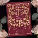 Search for red and gold party invitations Elegant