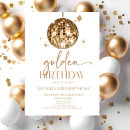 Search for golden invitations Modern elegant
