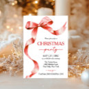 Search for bow christmas invitations Minimalist