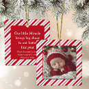 Search for peppermint christmas tree decorations Baby's first christmas