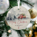 Search for red truck christmas decor Rustic