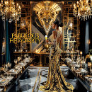 Search for african american woman invitations Gold