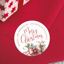 Search for vertical return address labels Festive