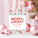 Search for cheerful christmas cards Merry and bright