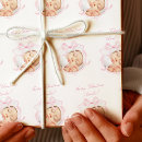 Search for baby girl christmas wrapping paper Elegant