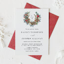 Search for floral antler wedding invitations Watercolor