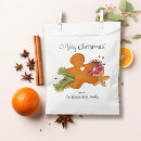 Search for christmas cookie favour bags Gingerbread man